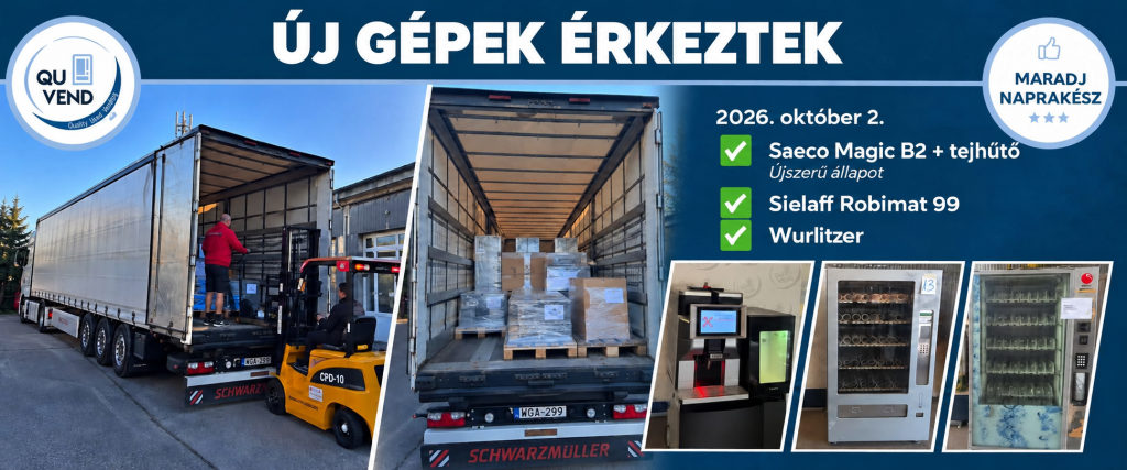 Újabb gépek érkeztek a QUVendhez